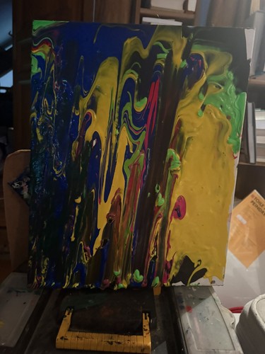 Tableau peinture fleurs - tableau,