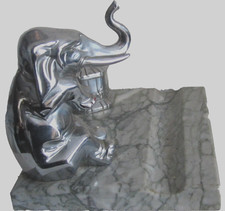 encrier  ART DECO  marbre et