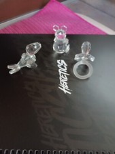 3 Figurines Cristal Swarovski
