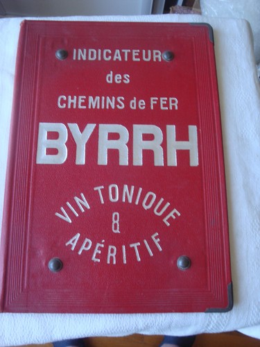 Ancien porte menu byrrh - ancien,