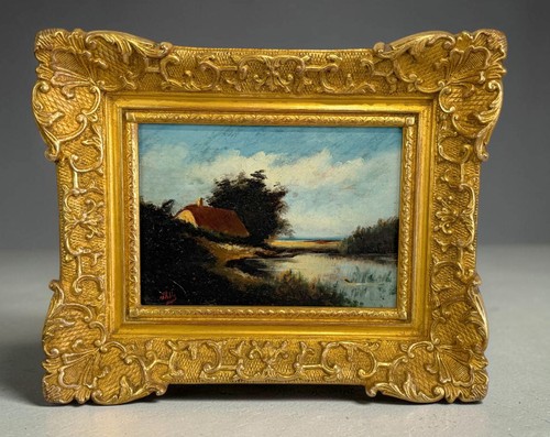 Tableau huile sur - tableau,