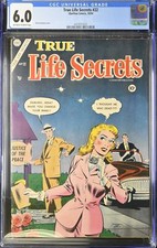 True Life Secrets #22 CGC FN 6.0 Dick Giordano Romance Cover! 1954