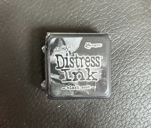 Distress ink black soot - soot, mini