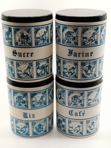 Ancien pots plastique sucre - ancien,