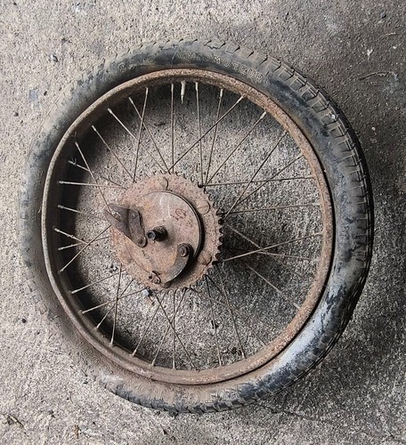Roue arriere alcyon bma - roue,