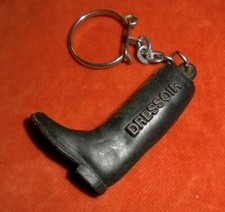 Porte-clés Key Ring Chaussures Botte De CAVALIER (E) DRESSOIR Noire