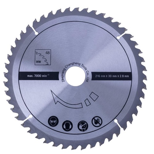 Lame scie circulaire 216 mm - lame,