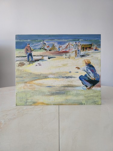 Tableau huile sur - sur, toile