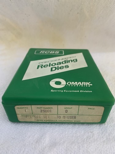 Rcbs die set mauser 25101 - rcbs,