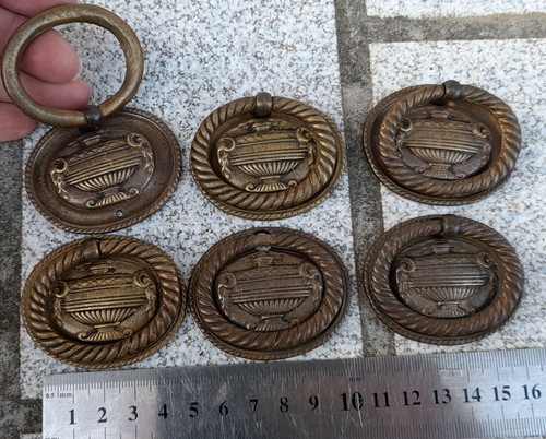 Old pendant handle bronze - handle,