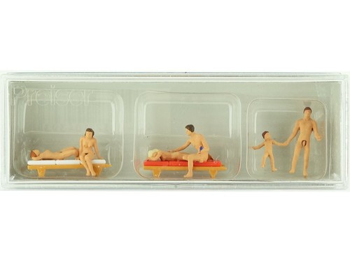 Preiser nudistes plage - nudistes, à
