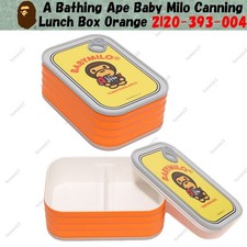A Bathing Ape Baby Milo boîte à lunch en conserve orange 2l20-393-004