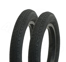 2 Pneus De Vélo - Noir