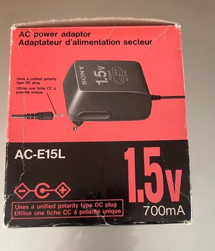 Sony adaptateur 5v - adaptateur, 1.5v