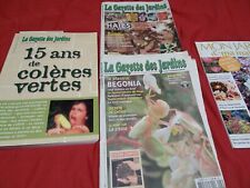 lot=4livres jardinage =gazette des jardiniers 