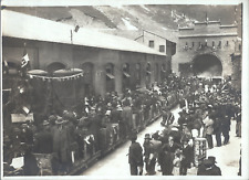 Suisse, Tunnel du Lötschberg, Départ du train de Goppenstein pour Kandersteg , V