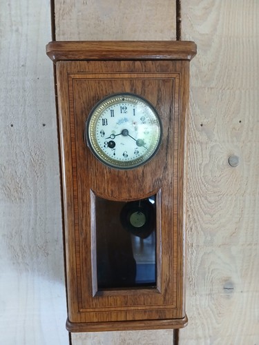 Pendule ancienne bois - pendule,
