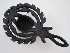 Japan Cast Iron Footed Candle
