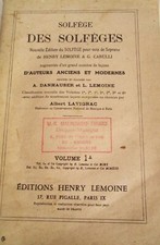 Lot de 2 livres de solfèges