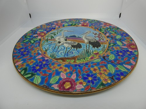 Longwy plat motif - -,