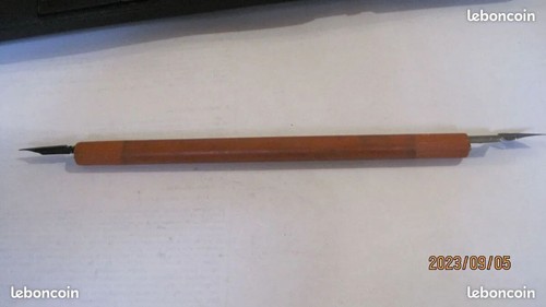 Ancien porte plume double