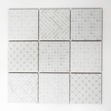 Mosaïque Vintage rétro