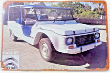 PLAQUE METAL Tôlée VINTAGE