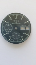Rare Vintage Heuer Silverstone Dial Lemania 5100 30mm