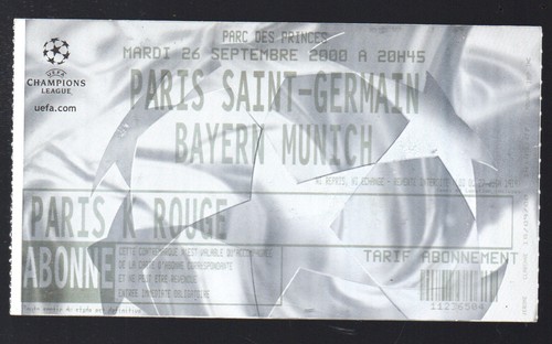 Ticket football psg bayern - football, psg-bayern