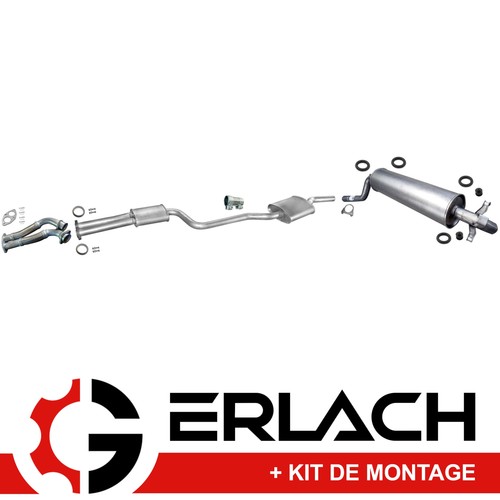 Echappement silencieux pour