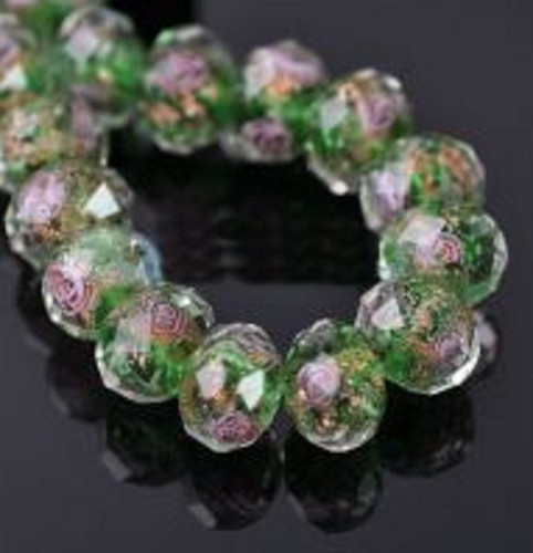 Perles lampwork de - 12, ,