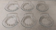 Lot De 6 Coquilles Saint Jacques Pyrex France Vintage ( Réf : CH38)