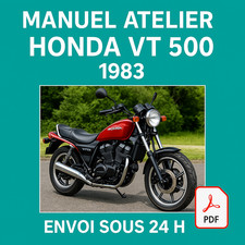 Manuel Atelier Honda VT 500