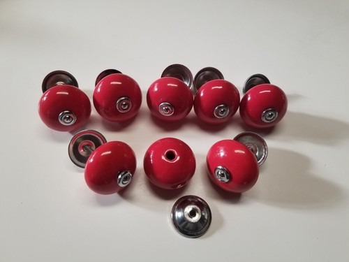 Lot poignées bouton en - de,