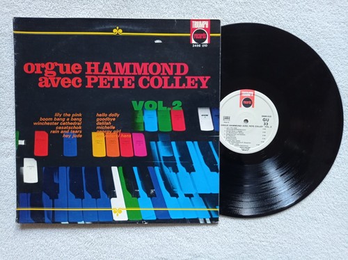33t pete colley orgue - 33t,
