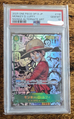 Op13 118 monkey luffy manga - op13-118,