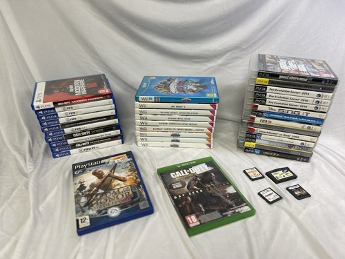Lot jeux vidéo ps4 ps3 - jeux, ps4,