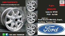 Jantes Minilite 13 pouces Ford