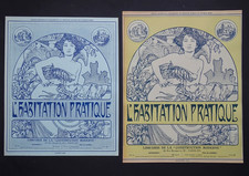 Alphonse MUCHA 2 lithographies