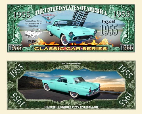 Ford thunderbird 1955 billet - ford,