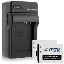 2x Batteries EN-EL12 +