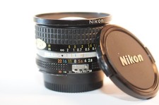 Nikon Nikkor 20mm F/2.8 AI-S PRIME wide CRC lens for FA FM2N F3 HP FE2 FG F5 DF