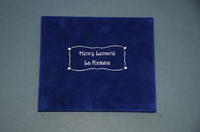 Lemarié Suite de 16 bois gravés fables de la Fontaine par Henry Lemarié coffret