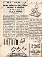 MAKE IMITATION MARBLE PLATE / DIY CUTTING PLAN DIY