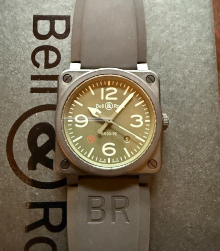 Bell ross 92 mil ce - bell, &
