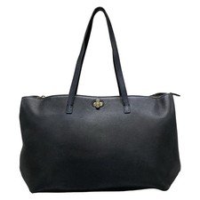 Auth FURLA DANAE TOTE L size WB00640 Navy Leather - Tote Bag
