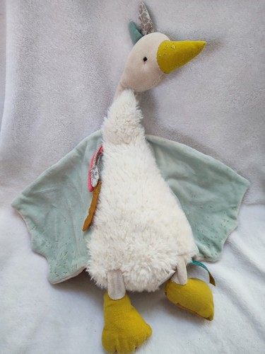 Doudou grande peluche 40cm oie - doudou,