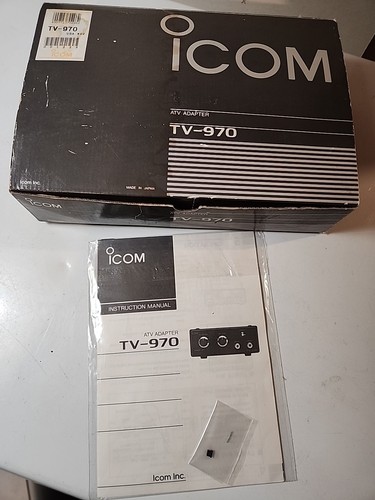 Icom 970 for - tv-970, the