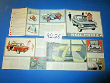 N°4256 : NSU prinz 4 dépliant en français 1961 ?