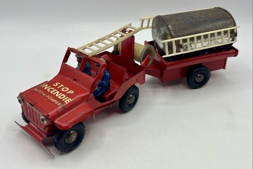 Jeep stop incendie remorque - incendie,